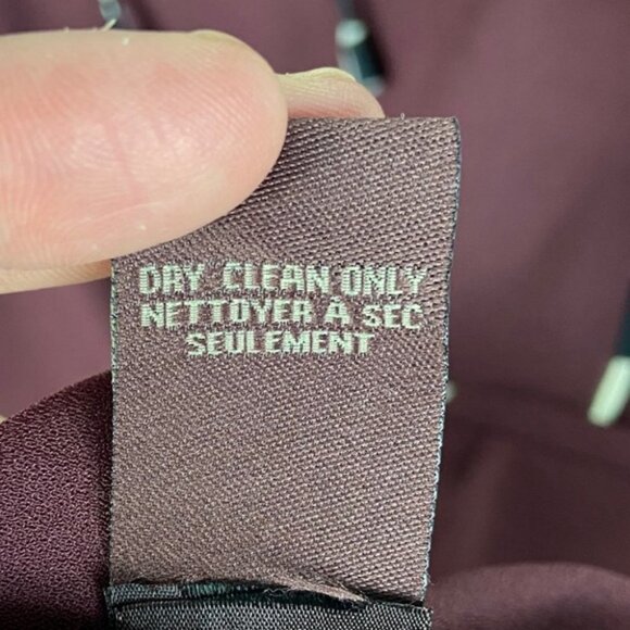 Anthropologie Ranna Gill Embroidered‎ Halter Top Size Small Maroon Burgundy Boho - Picture 8 of 12